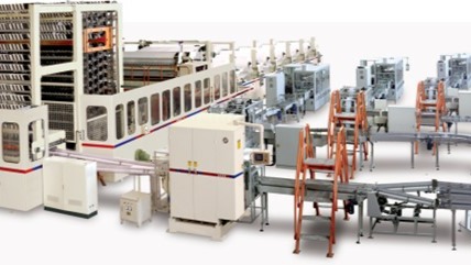 101A-MFL-2900  FullyAutomatic Facial Tissue Production Line 